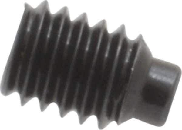 Value Collection - M4x0.70, 6mm OAL, Dog Point Set Screw - Grade 14.9 (45H) Alloy Steel, 2mm Key - USA Tool & Supply