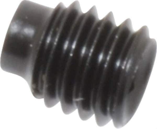 Value Collection - M5x0.80, 6mm OAL, Dog Point Set Screw - Grade 14.9 (45H) Alloy Steel, 2.5mm Key - USA Tool & Supply