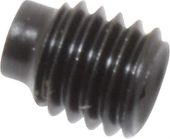 Value Collection - M5x0.80, 6mm OAL, Dog Point Set Screw - Grade 14.9 (45H) Alloy Steel, 2.5mm Key - USA Tool & Supply