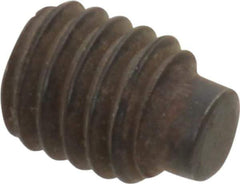 Value Collection - M6x1.00, 8mm OAL, Dog Point Set Screw - Grade 14.9 (45H) Alloy Steel, 3mm Key - USA Tool & Supply