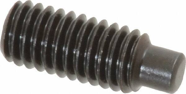 Value Collection - M6x1.00, 16mm OAL, Dog Point Set Screw - Grade 14.9 (45H) Alloy Steel, 3mm Key - USA Tool & Supply