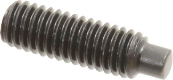 Value Collection - M6x1.00, 20mm OAL, Dog Point Set Screw - Grade 14.9 (45H) Alloy Steel, 3mm Key - USA Tool & Supply