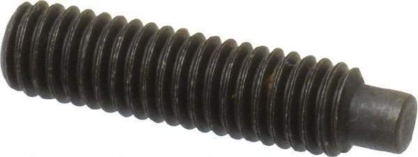 Value Collection - M6x1.00, 25mm OAL, Dog Point Set Screw - Grade 14.9 (45H) Alloy Steel, 3mm Key - USA Tool & Supply