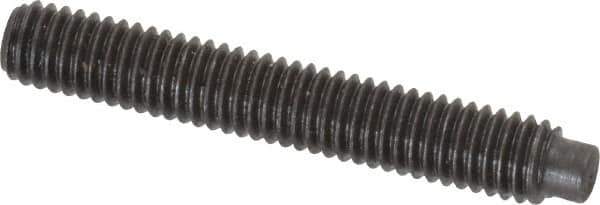 Value Collection - M6x1.00, 40mm OAL, Dog Point Set Screw - Grade 14.9 (45H) Alloy Steel, 3mm Key - USA Tool & Supply