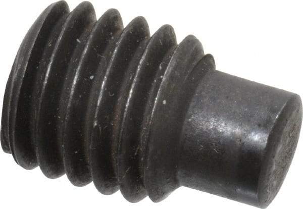 Value Collection - M8x1.25, 12mm OAL, Dog Point Set Screw - Grade 14.9 (45H) Alloy Steel, 4mm Key - USA Tool & Supply