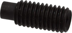 Value Collection - M8x1.25, 20mm OAL, Dog Point Set Screw - Grade 14.9 (45H) Alloy Steel, 4mm Key - USA Tool & Supply
