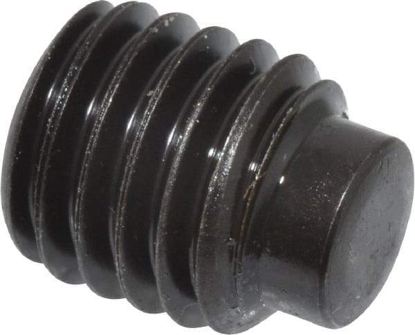 Value Collection - M10x1.50, 12mm OAL, Dog Point Set Screw - Grade 14.9 (45H) Alloy Steel, 5mm Key - USA Tool & Supply