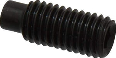 Value Collection - M10x1.50, 25mm OAL, Dog Point Set Screw - Grade 14.9 (45H) Alloy Steel, 5mm Key - USA Tool & Supply