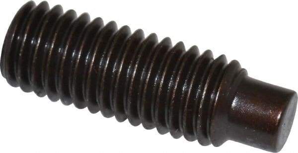Value Collection - M10x1.50, 30mm OAL, Dog Point Set Screw - Grade 14.9 (45H) Alloy Steel, 5mm Key - USA Tool & Supply