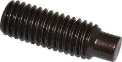 Value Collection - M10x1.50, 30mm OAL, Dog Point Set Screw - Grade 14.9 (45H) Alloy Steel, 5mm Key - USA Tool & Supply