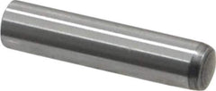 Value Collection - 5mm Diam x 22mm Pin Length Grade 8 Alloy Steel Precision Dowel Pin - Bright Finish, 1 Rounded End - USA Tool & Supply