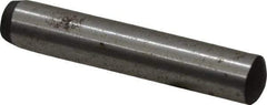 Value Collection - 5mm Diam x 28mm Pin Length Grade 8 Alloy Steel Precision Dowel Pin - Bright Finish, 1 Rounded End - USA Tool & Supply