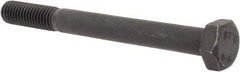 Value Collection - M8x1.25mm Metric Coarse, 80mm Length Under Head Hex Head Cap Screw - Partially Threaded, Grade 8.8 Steel, Uncoated, 13mm Hex - USA Tool & Supply