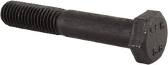 Value Collection - M12x1.75mm Metric Coarse, 70mm Length Under Head Hex Head Cap Screw - Partially Threaded, Grade 8.8 Steel, Uncoated, 19mm Hex - USA Tool & Supply