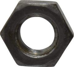 Value Collection - M8x1.25 Steel Right Hand Hex Jam Nut - 13mm Across Flats, 4mm High, Uncoated - USA Tool & Supply