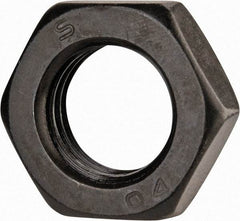 Value Collection - M16x2.00 Steel Right Hand Hex Jam Nut - 24mm Across Flats, 8mm High, Uncoated - USA Tool & Supply