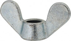 Value Collection - M20x2.50, Zinc Plated, Iron Standard Wing Nut - 7mm Wing Span, 44mm Wing Span - USA Tool & Supply