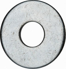 Value Collection - M12 Screw, Steel Fender Flat Washer - 13mm ID x 37mm OD, 3mm Thick, Zinc-Plated Finish - USA Tool & Supply
