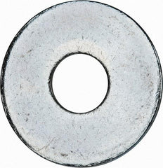 Value Collection - M16 Screw, Steel Fender Flat Washer - 17mm ID x 50mm OD, 3mm Thick, Zinc-Plated Finish - USA Tool & Supply