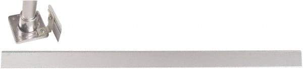 Hollaender - 8' Long x 4" High, Aluminum Toeboard - 4" Pipe, Includes Toeboard & Bag Hardware - USA Tool & Supply