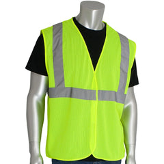 PIP - High Visibility Vests Vest Style: Surveyor's Vest Type: Hi Visibility - USA Tool & Supply