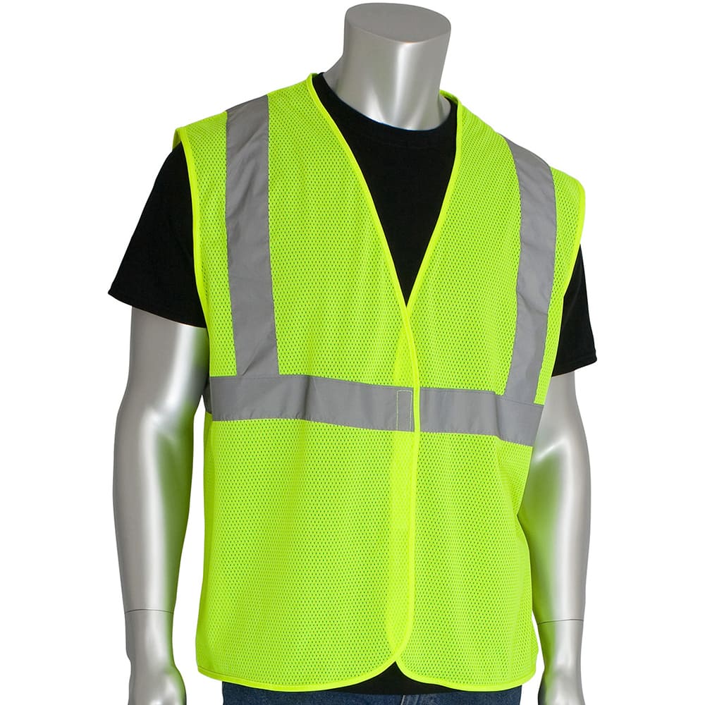 PIP - High Visibility Vests Vest Style: Surveyor's Vest Type: Hi Visibility - USA Tool & Supply