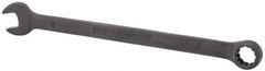 Paramount - 8mm 12 Point Offset Combination Wrench - 15° Offset Angle, 5-11/32" OAL, Chrome Vanadium Steel, Black Finish - USA Tool & Supply