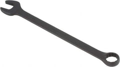 Paramount - 1-1/4" 12 Point Offset Combination Wrench - 15° Offset Angle, 17" OAL, Chrome Vanadium Steel, Black Finish - USA Tool & Supply