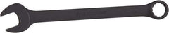 Paramount - 1-5/16" 12 Point Offset Combination Wrench - 15° Offset Angle, 17-1/2" OAL, Chrome Vanadium Steel, Black Finish - USA Tool & Supply