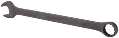 Paramount - 32mm 12 Point Offset Combination Wrench - 15° Offset Angle, 15-1/2" OAL, Chrome Vanadium Steel, Black Finish - USA Tool & Supply