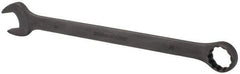Paramount - 30mm 12 Point Offset Combination Wrench - 15° Offset Angle, 15-1/2" OAL, Chrome Vanadium Steel, Black Finish - USA Tool & Supply