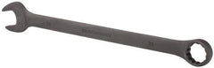 Paramount - 28mm 12 Point Offset Combination Wrench - 15° Offset Angle, 15-1/2" OAL, Chrome Vanadium Steel, Black Finish - USA Tool & Supply