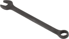 Paramount - 18mm 12 Point Offset Combination Wrench - 15° Offset Angle, 9-13/32" OAL, Chrome Vanadium Steel, Black Finish - USA Tool & Supply