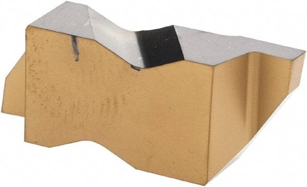 Iscar - 3072ING Grade IC808, 0.072" Cutting Width Carbide Grooving Insert - 3/32" Max Depth of Cut, Right Hand, 0.008" Corner Radius, TiAlN Finish - USA Tool & Supply