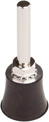 Tru-Maxx - 1" Diam Quick-Change Type P Disc Backing Pad - 1/4" Shank Diam, Medium Density, 30,000 RPM, Quick-Lok Compatible - USA Tool & Supply