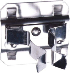 Triton - Extended Spring Clip Pegboard Hook - 7/8" Projection, Stainless Steel - USA Tool & Supply