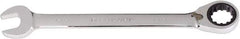 Paramount - 1-1/4" 12 Point Combination Wrench - 13° Head Angle, 16-11/16" OAL, Chrome Vanadium Steel, Polished Finish - USA Tool & Supply