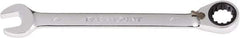 Paramount - 1/2" 12 Point Combination Wrench - 13° Head Angle, 7" OAL, Chrome Vanadium Steel, Polished Finish - USA Tool & Supply