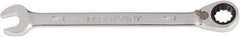 Paramount - 7/16" 12 Point Combination Wrench - 13° Head Angle, 6-1/2" OAL, Chrome Vanadium Steel, Polished Finish - USA Tool & Supply