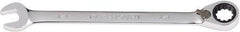 Paramount - 3/8" 12 Point Combination Wrench - 13° Head Angle, 6-1/4" OAL, Chrome Vanadium Steel, Polished Finish - USA Tool & Supply