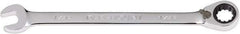 Paramount - 9/32" 12 Point Combination Wrench - 13° Head Angle, 5-1/2" OAL, Chrome Vanadium Steel, Polished Finish - USA Tool & Supply