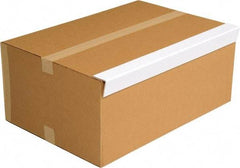 Vestil - 36" Long x 3" Wide x 3" High x 1/16" Thick Edge - White, Cardboard Box, 50 Piece - USA Tool & Supply