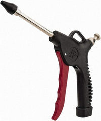 Value Collection - 230 Max psi Rubber Pistol Grip Blow Gun - 1/4 NPT, 4" Tube Length, Nylon/Fiberglass Body with Rubber Nozzle - USA Tool & Supply