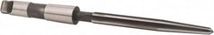 Alvord Polk - 7/16" Reamer Diam, 1/4" Small End Diam, 2MT Morse Taper Shank, 4-3/8" Flute, Bridge Reamer - USA Tool & Supply