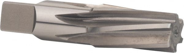 Alvord Polk - 1-1/4" Pipe, 1-1/4" Diam, 1.444" Small End Diam, 1-5/16" Straight Shank, 1-3/4" Flute, Taper Pipe Reamer - USA Tool & Supply