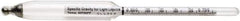 H-B Instruments - 165mm Long, Steel Specific Gravity Hydrometer - 0.005 Graduation, 1.80/2.00 Specific Gravity - USA Tool & Supply