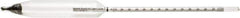 H-B Instruments - 325mm Long, Steel Specific Gravity Hydrometer - 0.001 Graduation, 1.30/1.37 Specific Gravity - USA Tool & Supply