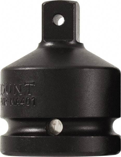 Paramount - 1/2 Male 3/4 Female Impact Drive Adapter - 1-7/8" OAL - USA Tool & Supply