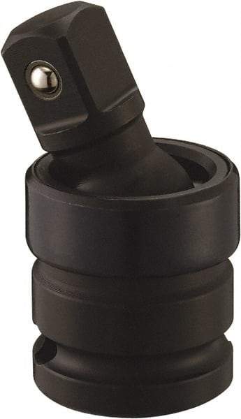 Paramount - 1/2 Male 1/2 Female Impact Universal Joint - 2-13/16" OAL - USA Tool & Supply