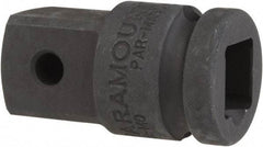 Paramount - 3/4 Male 1/2 Female Impact Drive Adapter - 1-15/16" OAL - USA Tool & Supply